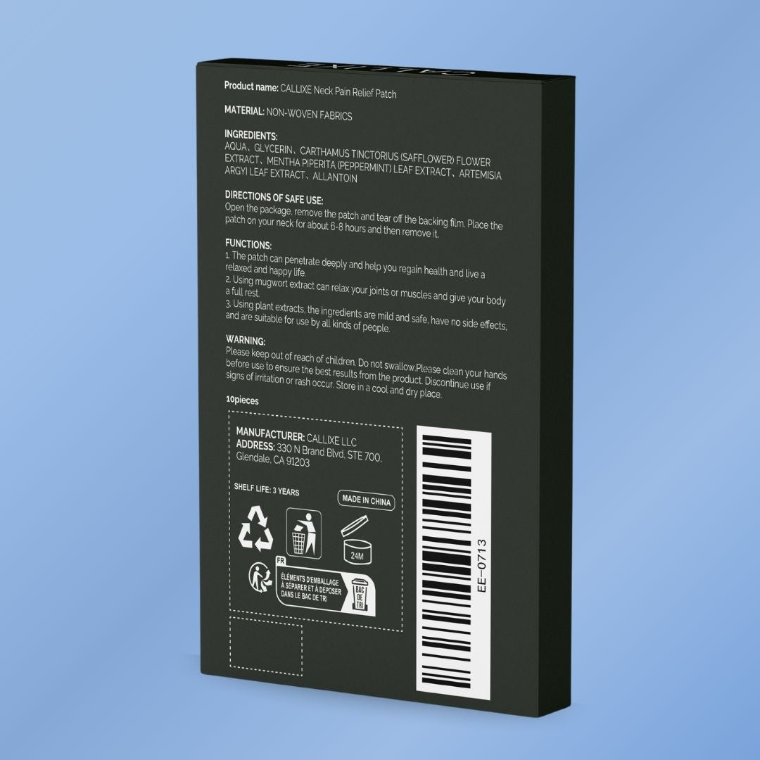 Kräuterpflaster gegen Nackenschmerzen