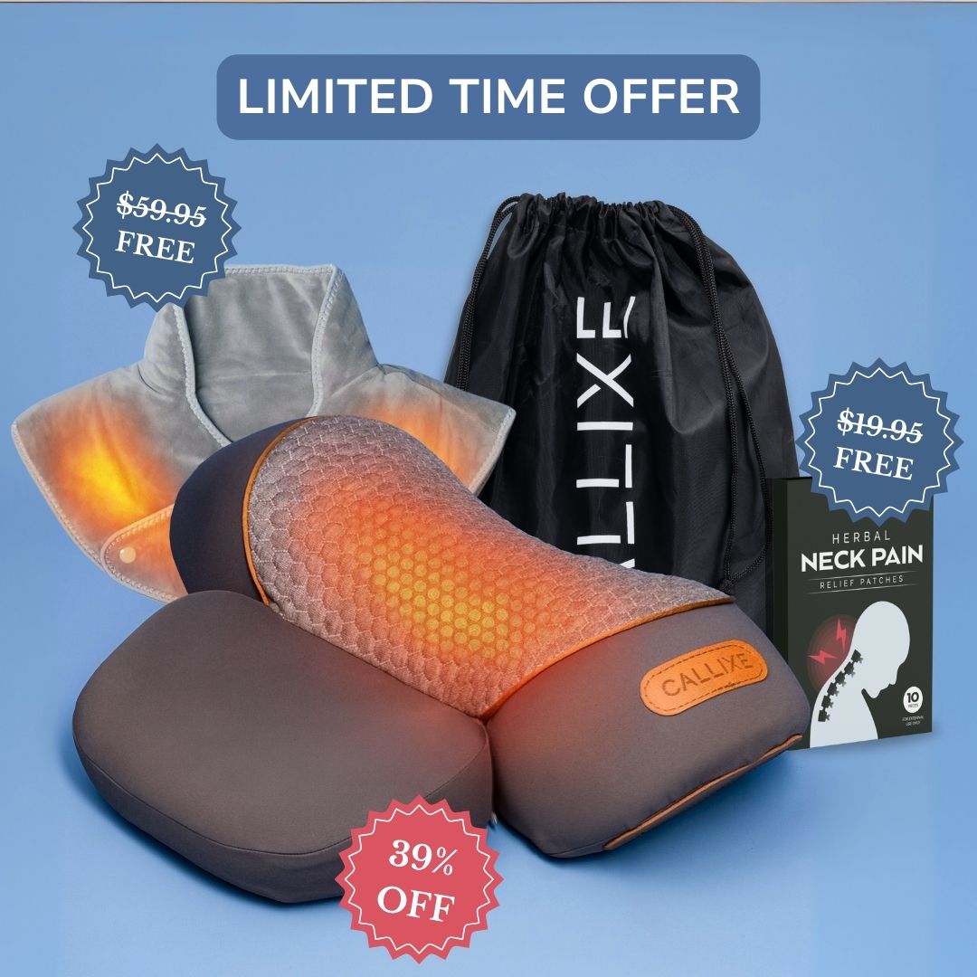Callixe Thera Pillow 3-in-1 Massager (Gifts Included)
