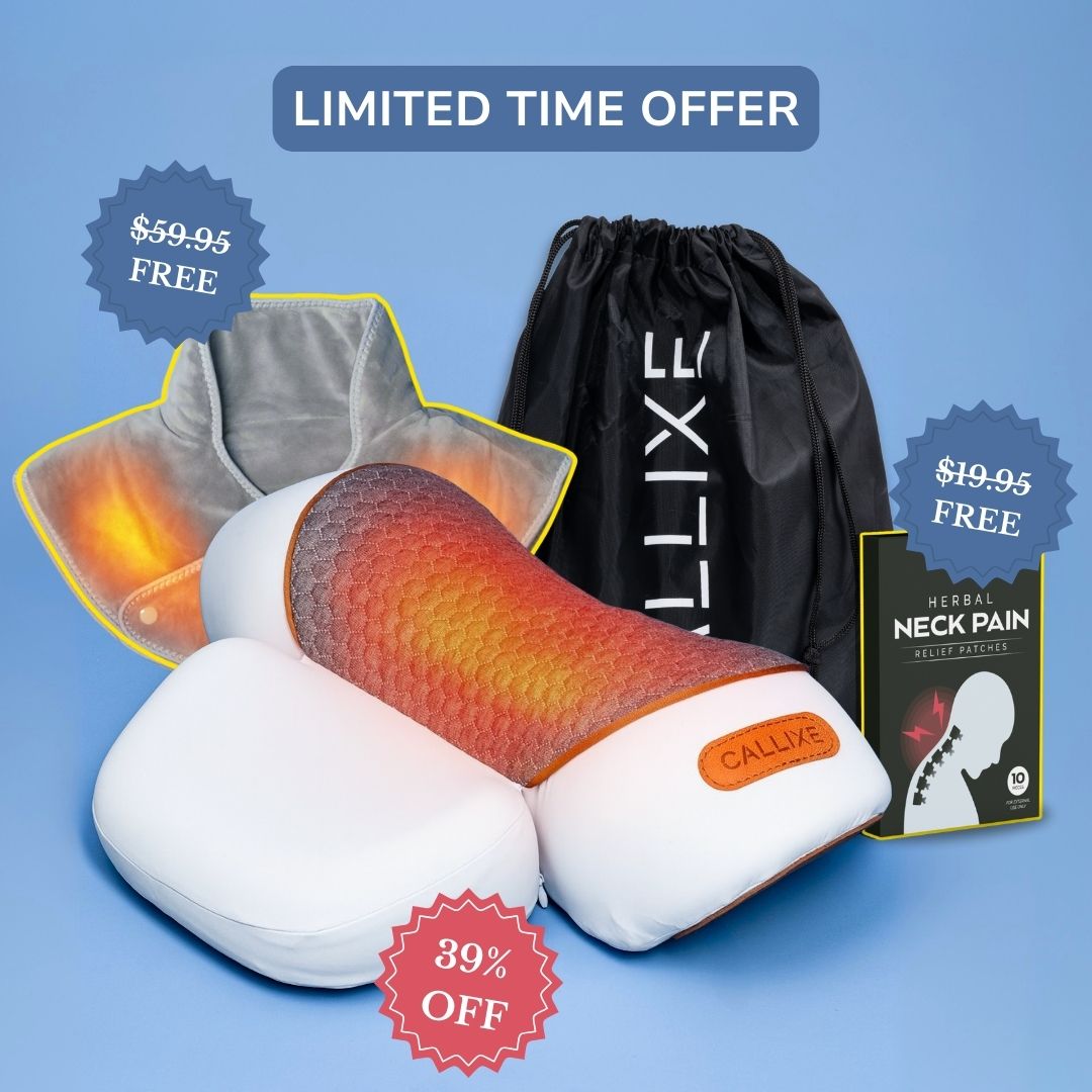 Callixe Thera Pillow 3-in-1 Massager (Gifts Included)