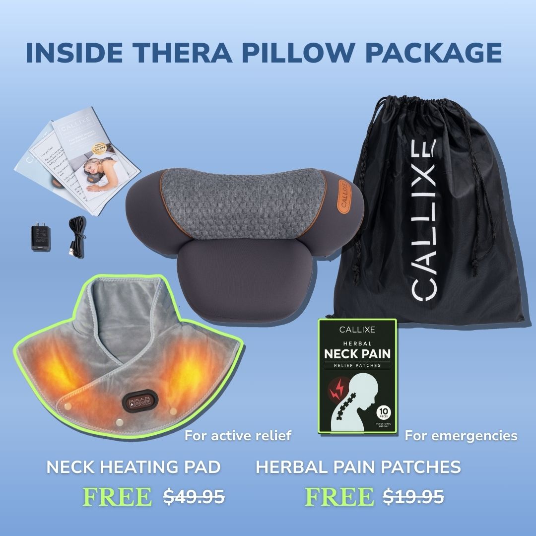Callixe Thera Pillow 3-in-1 Massager (Gifts Included)