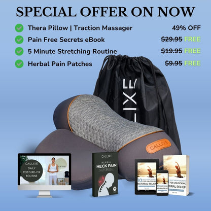CALLIXE Thera Pillow™ - Pain Free In Just 15 Minutes A Day